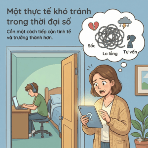 Con trai xem phim đen (phim người lớn) - Một thực tế khó tránh trong thời đại số