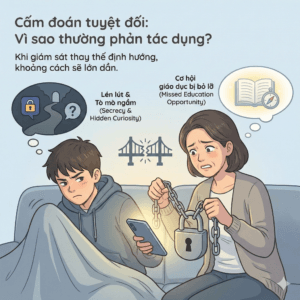 Con trai xem phim đen (phim người lớn) - Cấm đoán tuyệt đối: Vì sao thường phản tác dụng?