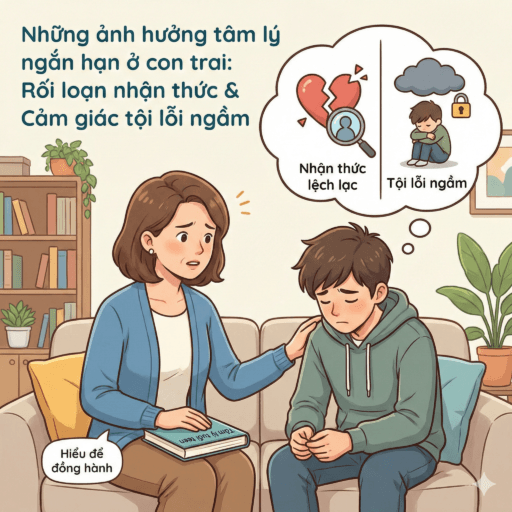 Ảnh hưởng tâm lý và những hệ lụy từ phim người lớn đối với con trai - Những ảnh hưởng tâm lý ngắn hạn ở con trai
