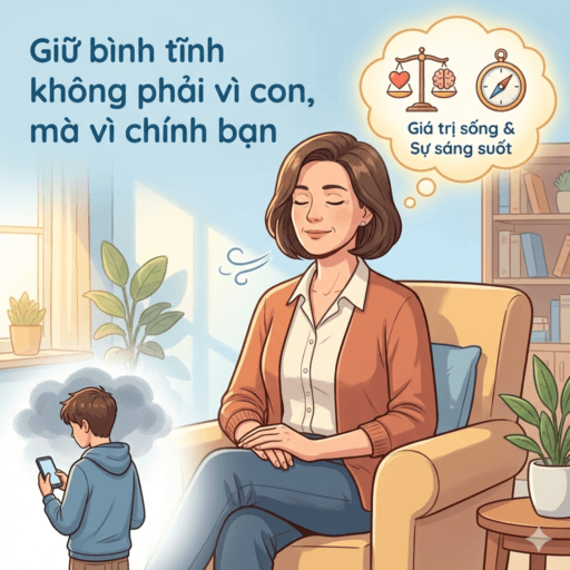 Nếu bạn đang bế tắc trong cách dạy con – Giữ bình tĩnh không phải vì con, mà vì chính bạn