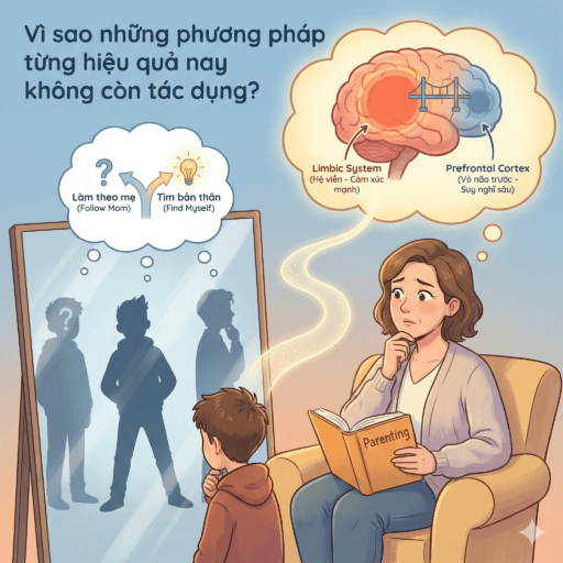 Nếu bạn đang bế tắc trong cách dạy con - Vì sao những phương pháp từng hiệu quả nay không còn tác dụng?