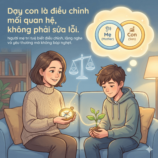 Nếu bạn đang bế tắc trong cách dạy con - Dạy con không phải là “sửa” con – mà là điều chỉnh mối quan hệ