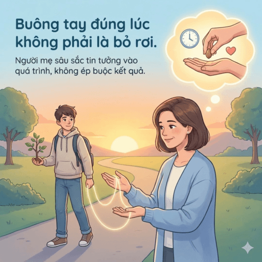 Nếu bạn đang bế tắc trong cách dạy con - Buông tay đúng lúc không phải là bỏ rơi