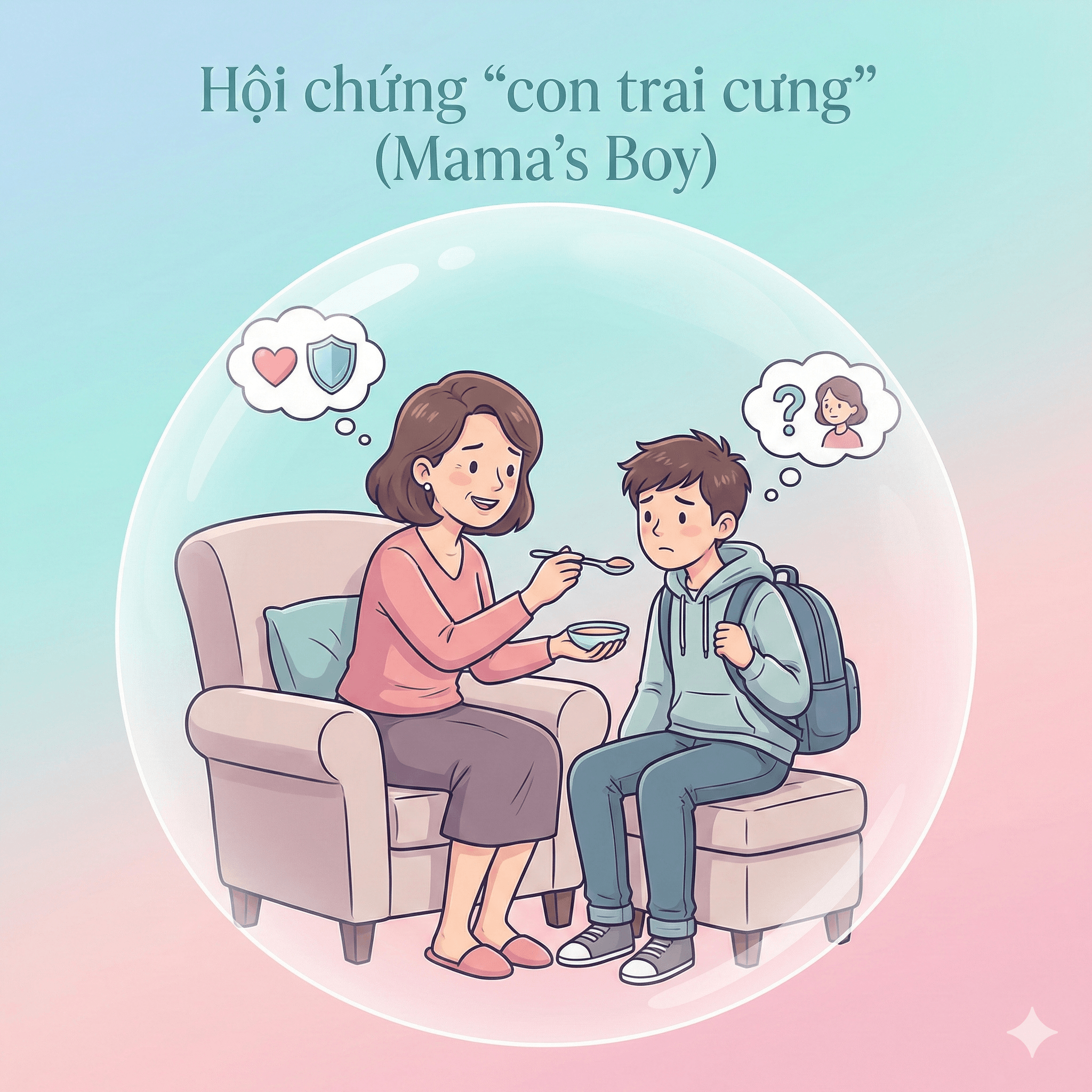 Hội chứng “con trai cưng” (Mama’s Boy)