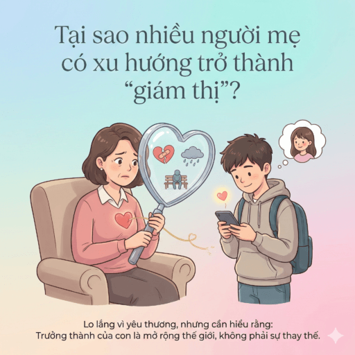Khi con trai biết yêu - Tại sao nhiều người mẹ có xu hướng trở thành “giám thị”?