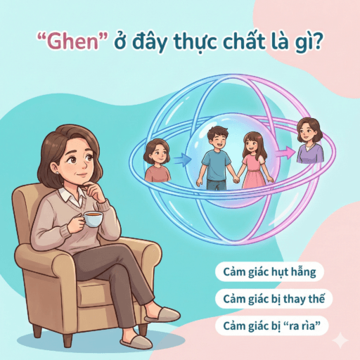 Cảm giác “ghen” khi con trai có bạn gái - “Ghen” ở đây thực chất là gì?