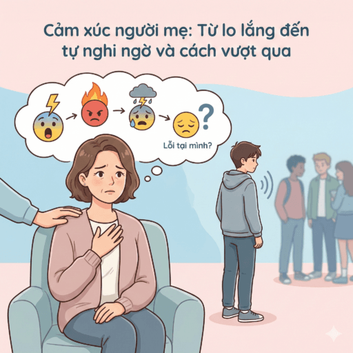 Con trai đua đòi theo bạn xấu - Cảm xúc của người mẹ: từ lo lắng đến tự nghi ngờ