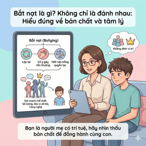 Dấu hiệu con trai bị bắt nạt (hoặc đi bắt nạt) - Bắt nạt là gì? Không chỉ là đánh nhau