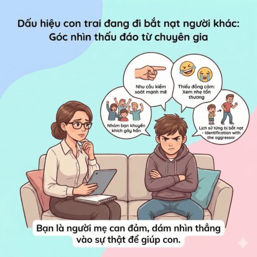 Dấu hiệu con trai bị bắt nạt (hoặc đi bắt nạt) - Dấu hiệu con trai đang đi bắt nạt người khác