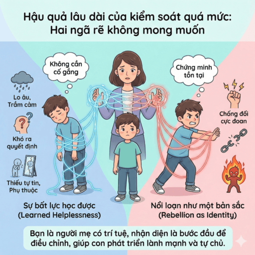 Có phải mẹ đang kiểm soát con trai quá mức cần thiết? - Hậu quả lâu dài của kiểm soát quá mức