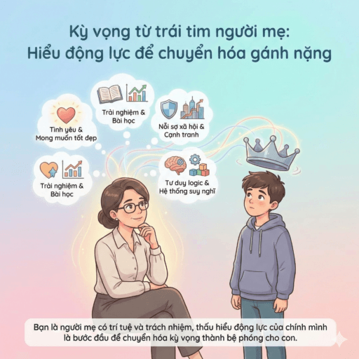 Khi kỳ vọng của mẹ trở thành gánh nặng lên vai con trai - Không có người mẹ nào đặt kỳ vọng lên con với ý định làm con tổn thương.