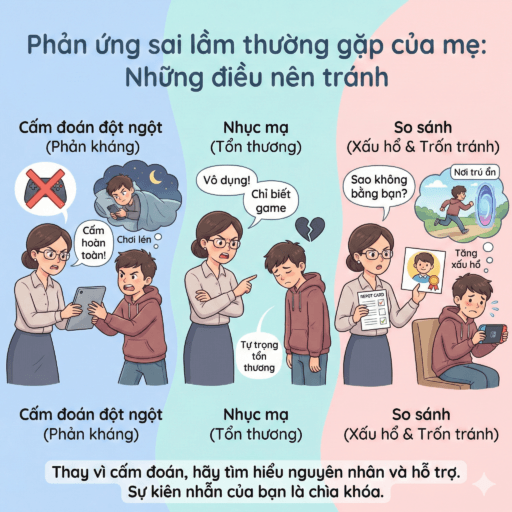 Tại sao con trai nghiện game? - Phản ứng sai lầm thường gặp của cha mẹ