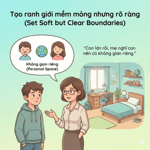 Khi Con Trai Dậy Thì Vẫn Đòi Ngủ Chung Và Sờ Ngực Mẹ - Tạo ranh giới mềm mỏng nhưng rõ ràng