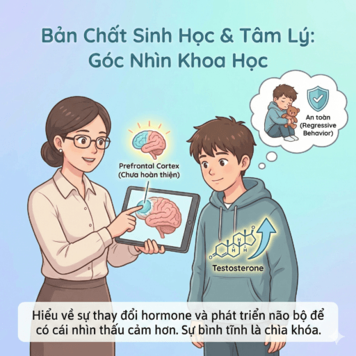 Khi Con Trai Dậy Thì Vẫn Đòi Ngủ Chung Và Sờ Ngực Mẹ - Bản chất sinh học và tâm lý của hành vi