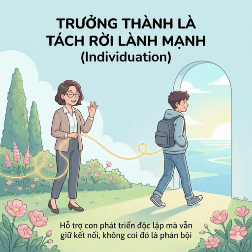 Khi mẹ vô tình biến con trai thành “người chồng tinh thần” - Nhìn xa hơn: trưởng thành là tách rời lành mạnh