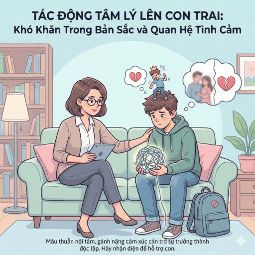 Khi mẹ vô tình biến con trai thành “người chồng tinh thần” - Tác động tâm lý lên con trai