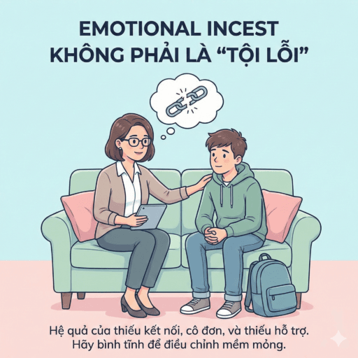 Khi mẹ vô tình biến con trai thành “người chồng tinh thần” - Emotional Incest không phải là “tội lỗi”