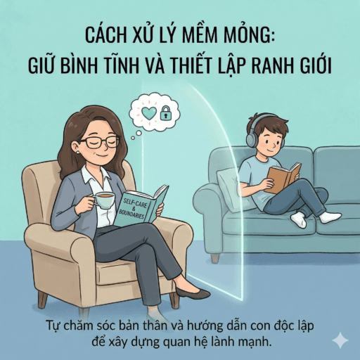 Cảm giác tội lỗi khi mẹ rung động với con trai - Cách xử lý mềm mỏng: Giữ bình tĩnh và hướng dẫn tinh tế