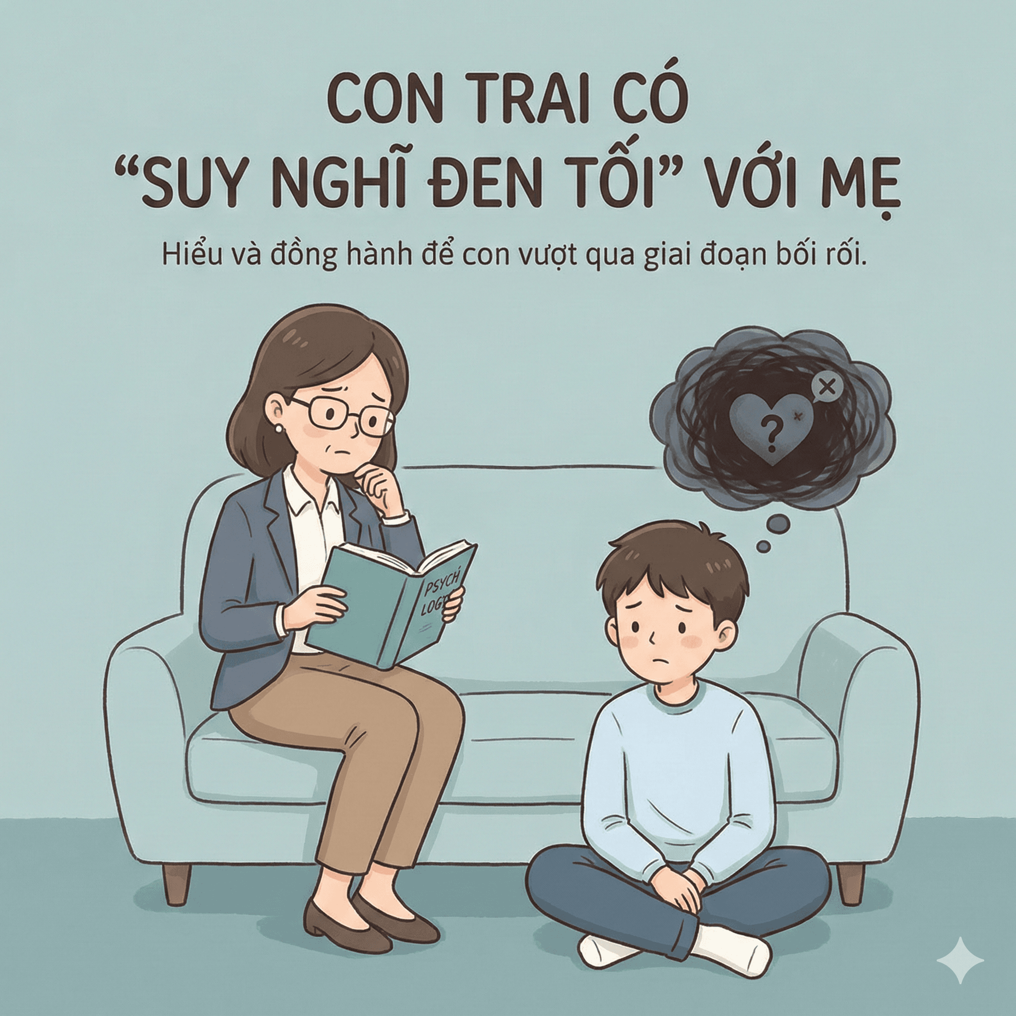 Con trai có “suy nghĩ đen tối” với mẹ