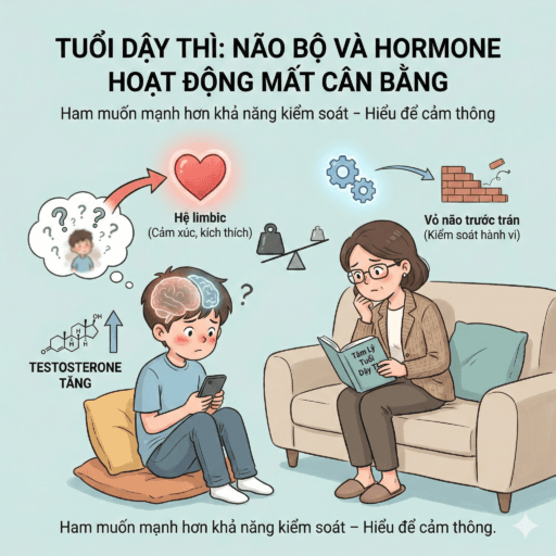 Con trai có “suy nghĩ đen tối” với mẹ - Tuổi dậy thì: não bộ và hormone hoạt động mất cân bằng