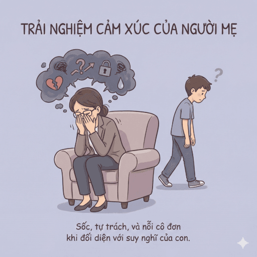 Con trai có “suy nghĩ đen tối” với mẹ - Trải nghiệm cảm xúc của người mẹ