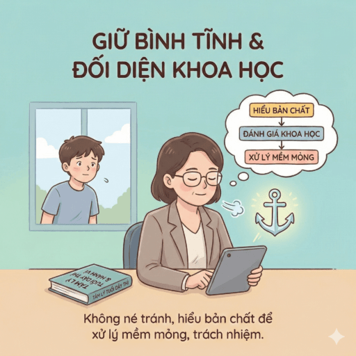 Con trai bị bắt quả tang trộm đồ lót hàng xóm - Hãy giữ bình tĩnh.