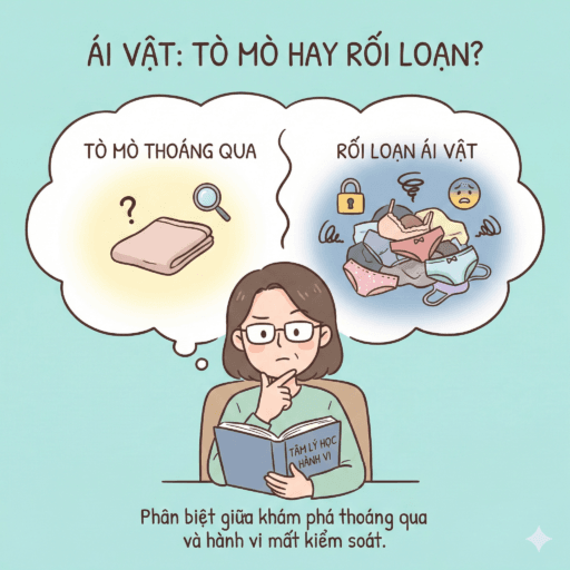 Con trai bị bắt quả tang trộm đồ lót hàng xóm - Hành vi lệch lạc hay biểu hiện của tò mò tình dục?