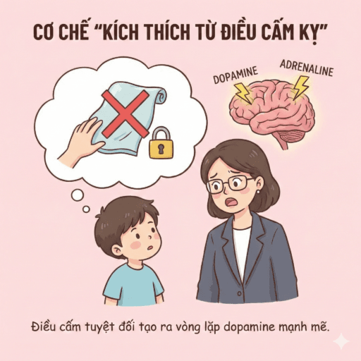 Con trai bị bắt quả tang trộm đồ lót hàng xóm - Cơ chế "kích thích từ điều cấm kỵ"