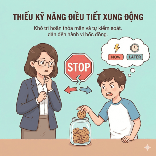 Con trai bị bắt quả tang trộm đồ lót hàng xóm - Thiếu kỹ năng điều tiết xung động
