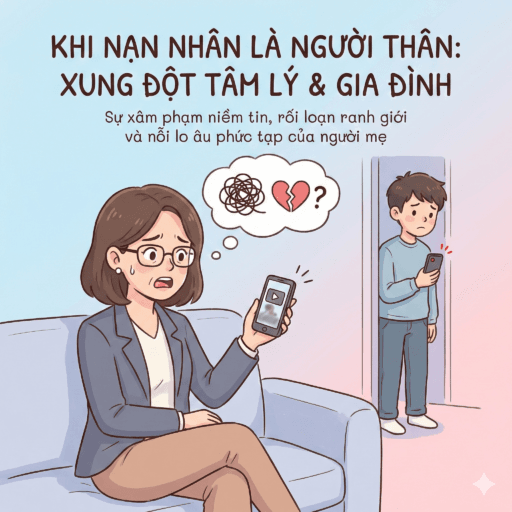 Khi con trai nhìn trộm, quay lén người thân - Khi nạn nhân là người thân