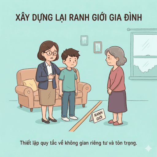 Khi con trai nhìn trộm, quay lén người thân - Cách xây dựng lại ranh giới