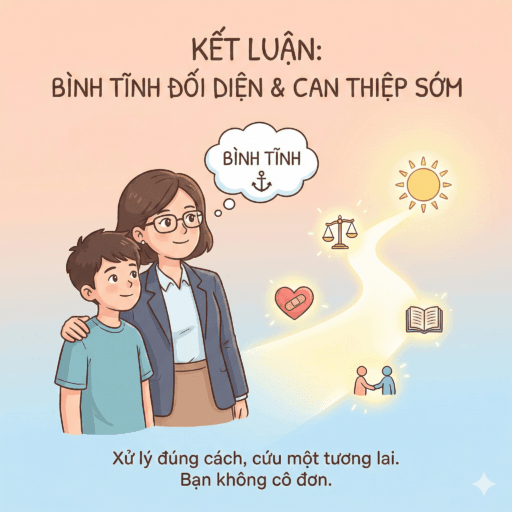 Khi con trai nhìn trộm, quay lén người thân - Kết luận