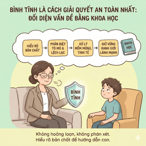Khi con trai nhìn trộm, quay lén người thân - Bình tĩnh là cách giải quyết an toàn nhất