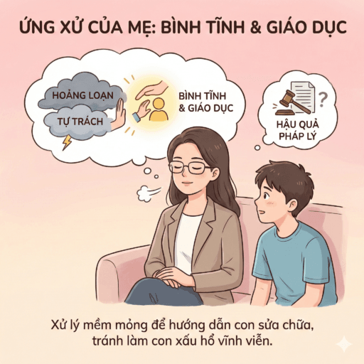 Khi con trai nhìn trộm, quay lén người thân - Đừng quá lo lắng: bình tĩnh và giáo dục