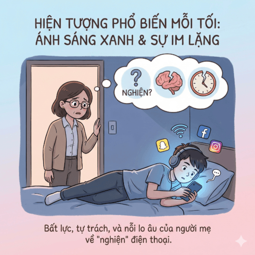 Con trai nghiện điện thoại và cách xử lý của cha mẹ - Hiện tượng rất phổ biến