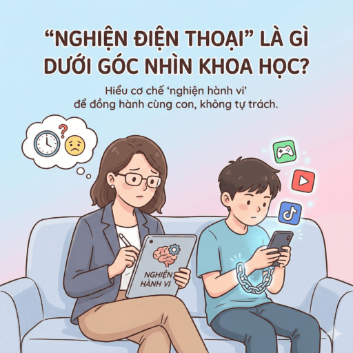 Con trai nghiện điện thoại và cách xử lý của cha mẹ - “Nghiện điện thoại” là gì dưới góc nhìn khoa học?