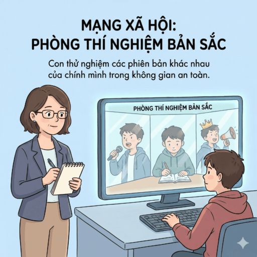 Tại sao con trai rụt rè ngoài đời thật nhưng lại “mạnh miệng” trên mạng xã hội? - Mạng xã hội là nơi thử nghiệm bản sắc