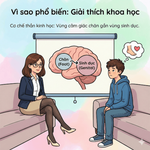 Fetish là gì? Tại sao con trai có xu hướng bị kích thích bởi chân, giày cao gót, quần tất? - Vì sao lại phổ biến?