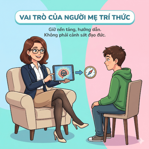 Con trai bị kích thích bởi quần tất (Pantyhose Fetish) - Vai trò của người mẹ trí thức