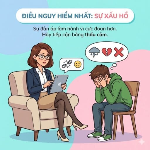 Con trai bị kích thích bởi quần tất (Pantyhose Fetish) - Điều nguy hiểm nhất: sự xấu hổ