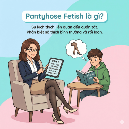 Con trai bị kích thích bởi quần tất - Pantyhose Fetish là gì?