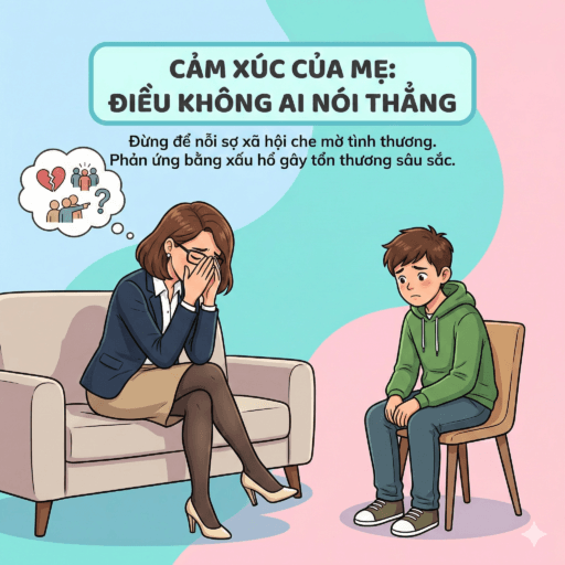 Con trai bị kích thích bởi quần tất (Pantyhose Fetish) - Cảm xúc của người mẹ: điều không ai nói thẳng