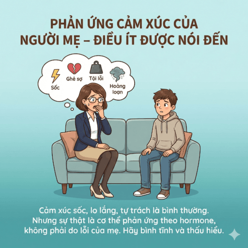 Con trai cương cứng khi ôm mẹ - Phản ứng cảm xúc của người mẹ – điều ít được nói đến