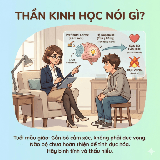 Loạn luân tư tưởng ở con trai - Thần kinh học nói gì?