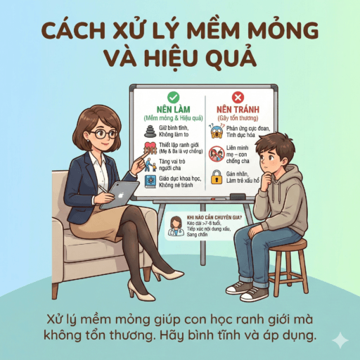 Loạn luân tư tưởng ở con trai - Cách xử lý mềm mỏng và hiệu quả