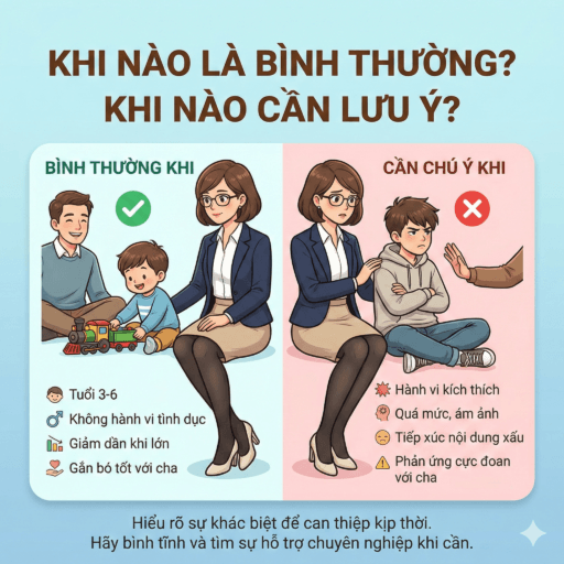 Loạn luân tư tưởng ở con trai - Khi nào là bình thường? Khi nào cần lưu ý?