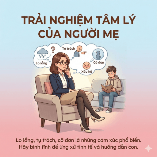 Loạn luân tư tưởng ở con trai - Trải nghiệm tâm lý của người mẹ