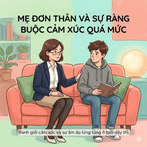 Khi nào mẹ đơn thân phải “ra ở riêng” với con trai tuổi dậy thì? - Mẹ đơn thân và hiện tượng ràng buộc cảm xúc quá mức
