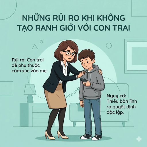 Khi nào mẹ đơn thân phải “ra ở riêng” với con trai tuổi dậy thì? - Những rủi ro nếu không tạo ranh giới