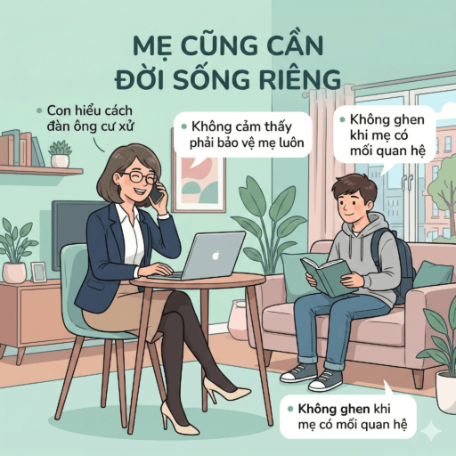 Khi nào mẹ đơn thân phải “ra ở riêng” với con trai tuổi dậy thì? - Mẹ cũng cần đời sống riêng